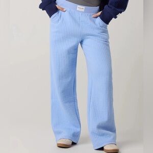 NWT Aerie Quilted Wide Leg/Trauser